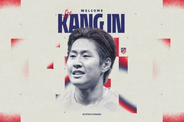 Atlético de Madrid contrata internacional sul-coreano ao PSG
