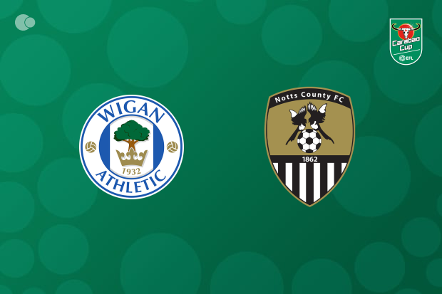 Wigan Athletic Secures Victory Against Notts County in EFL League Cup Clash Wigan Athletic Secures Victory Against Notts County in EFL League Cup Clash