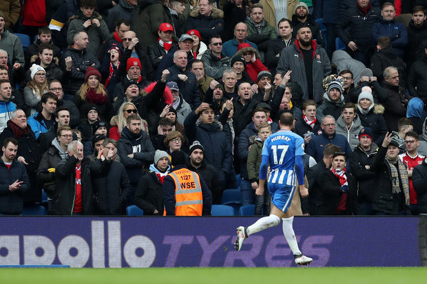 West Brom eliminado pelo bis de Murray no prolongamento