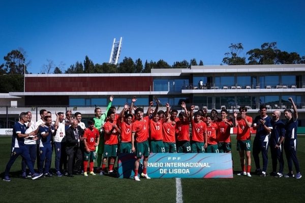Sub-18 | Portugal empata com os EUA, mas vence Torneio Internacional de Lisboa