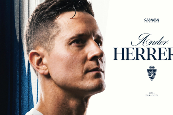 Ander Herrera está de volta à Europa para jogar no Real Zaragoza