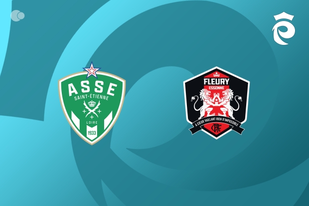 Saint-Étienne and FC Fleury 91 share points Saint-Étienne and FC Fleury 91 share points