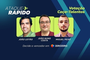 Caça Talento do Ataque Rápido | Está aberta a votação final!