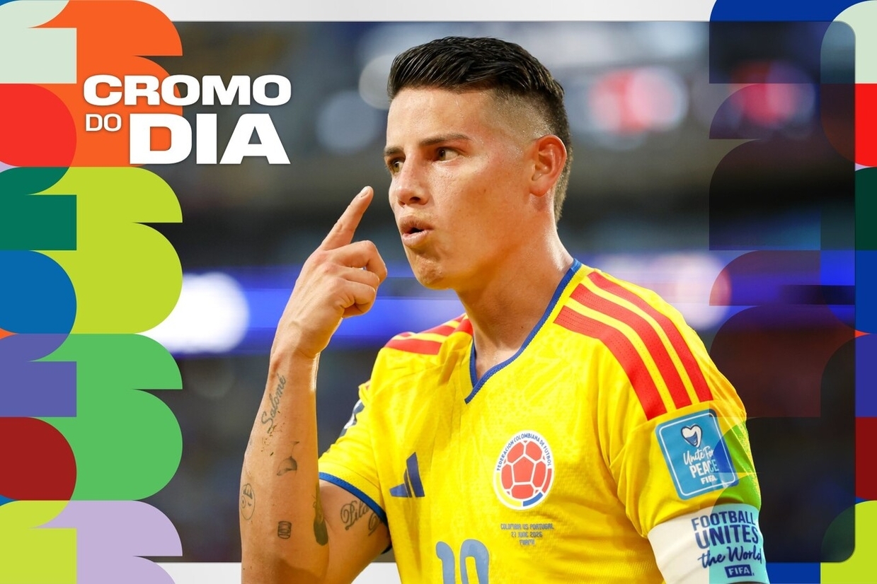 Dia 18: James Rodríguez, um génio de cadeirinha e comando na mão 