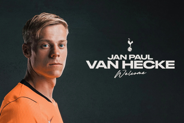 Jan Paul van Hecke reforça a defensiva do Tottenham