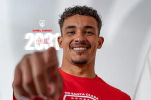 Daniel Borges reforça ligação com o Santa Clara
